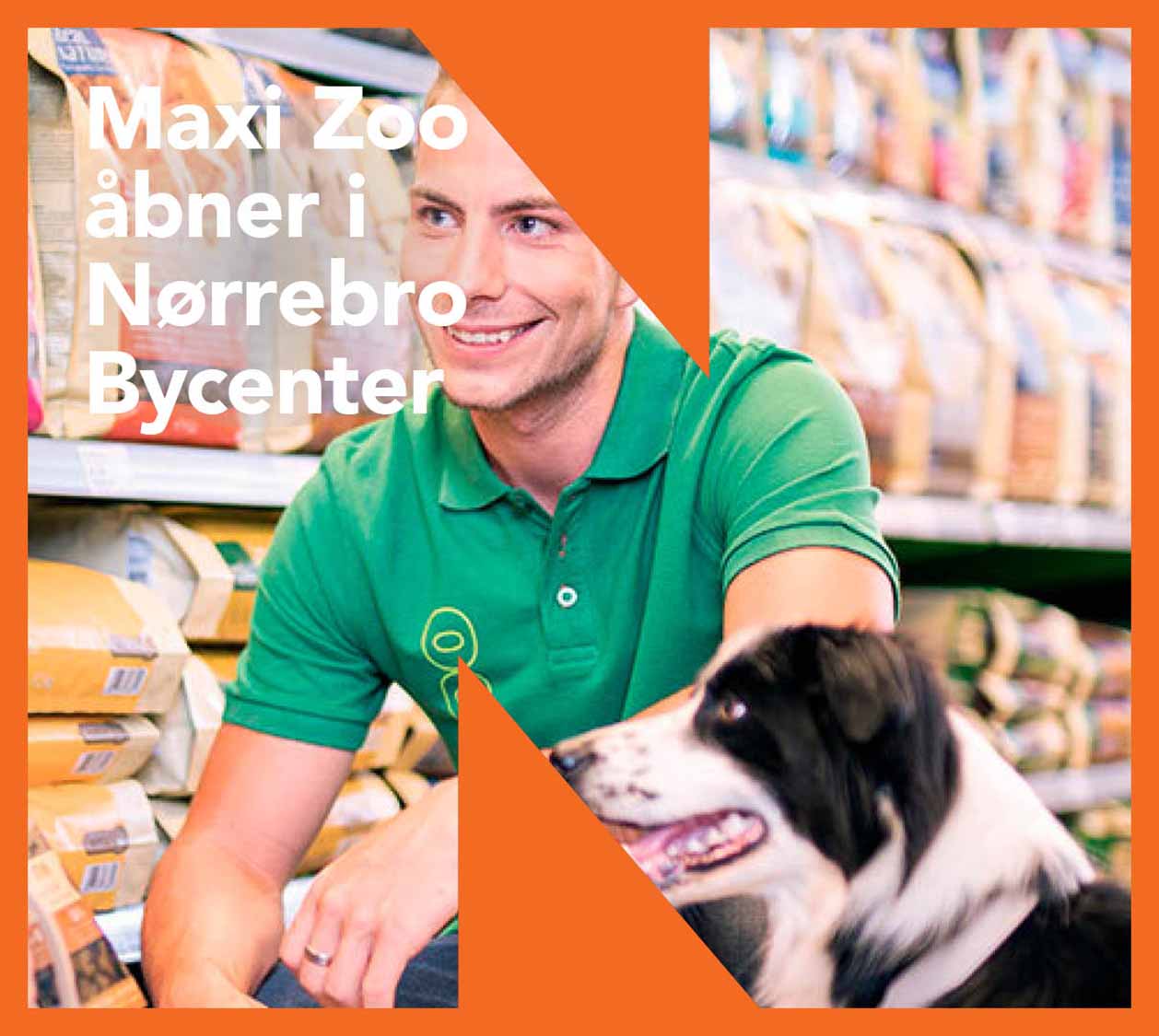 Maxi Zoo åbner i Nørrebro Bycenter